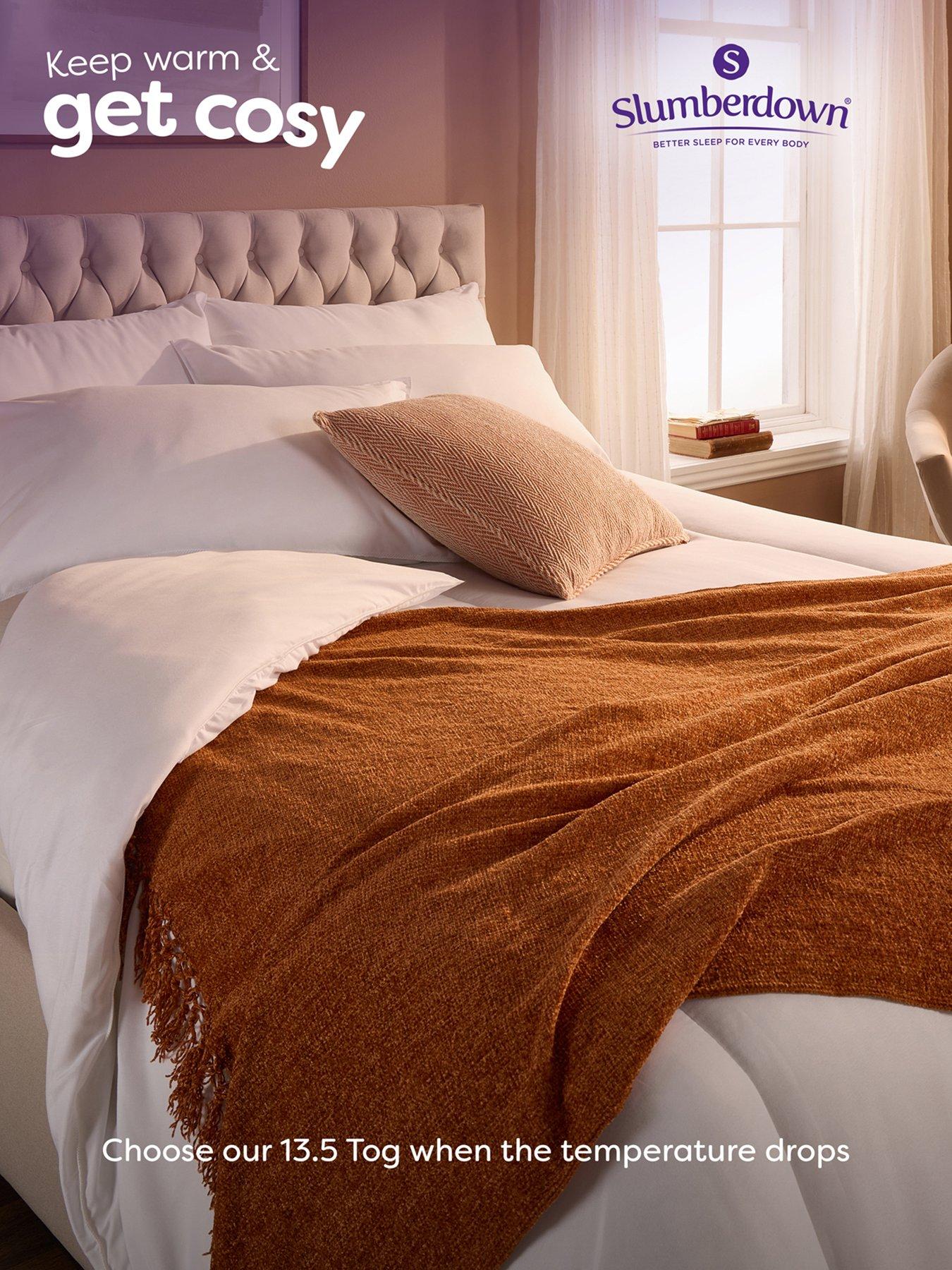 Image 2 of 7 of Slumberdown Climate Control 13.5 Tog Duvet - White