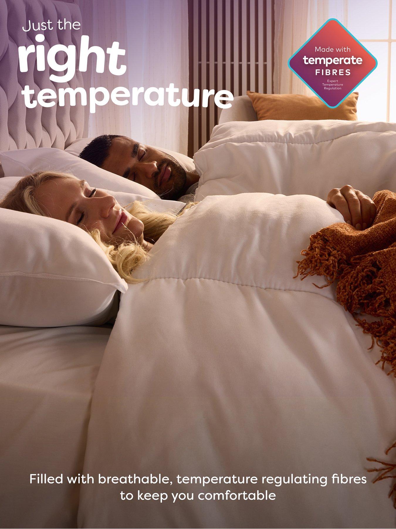 Image 3 of 7 of Slumberdown Climate Control 13.5 Tog Duvet - White