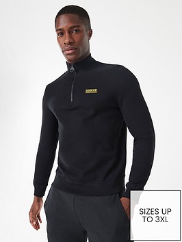 barbour-international-half-zip-logo-sweatshirt-black