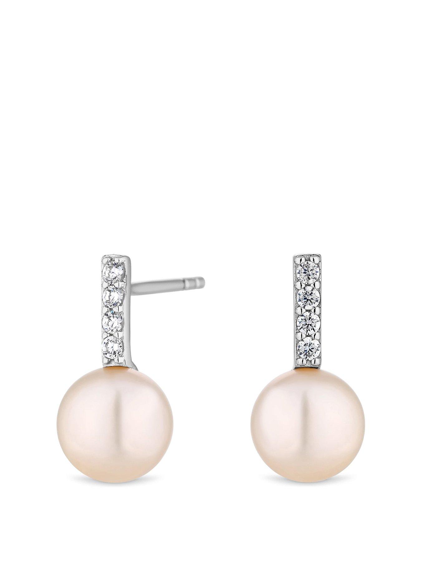 simply-silver-simply-silver-sterling-silver-925-with-freshwater-pearl-bar-stud-earrings