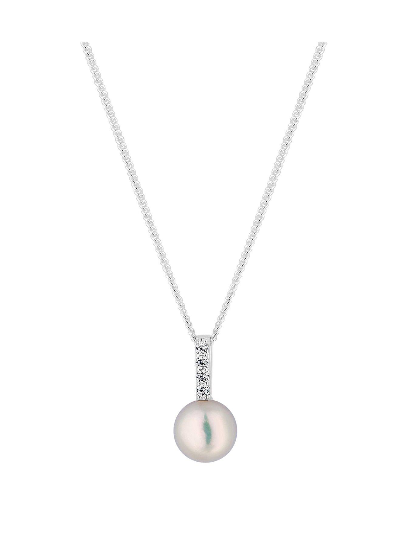 simply-silver-sterling-silver-925-with-freshwater-pearl-bar-pendant-necklacesfront