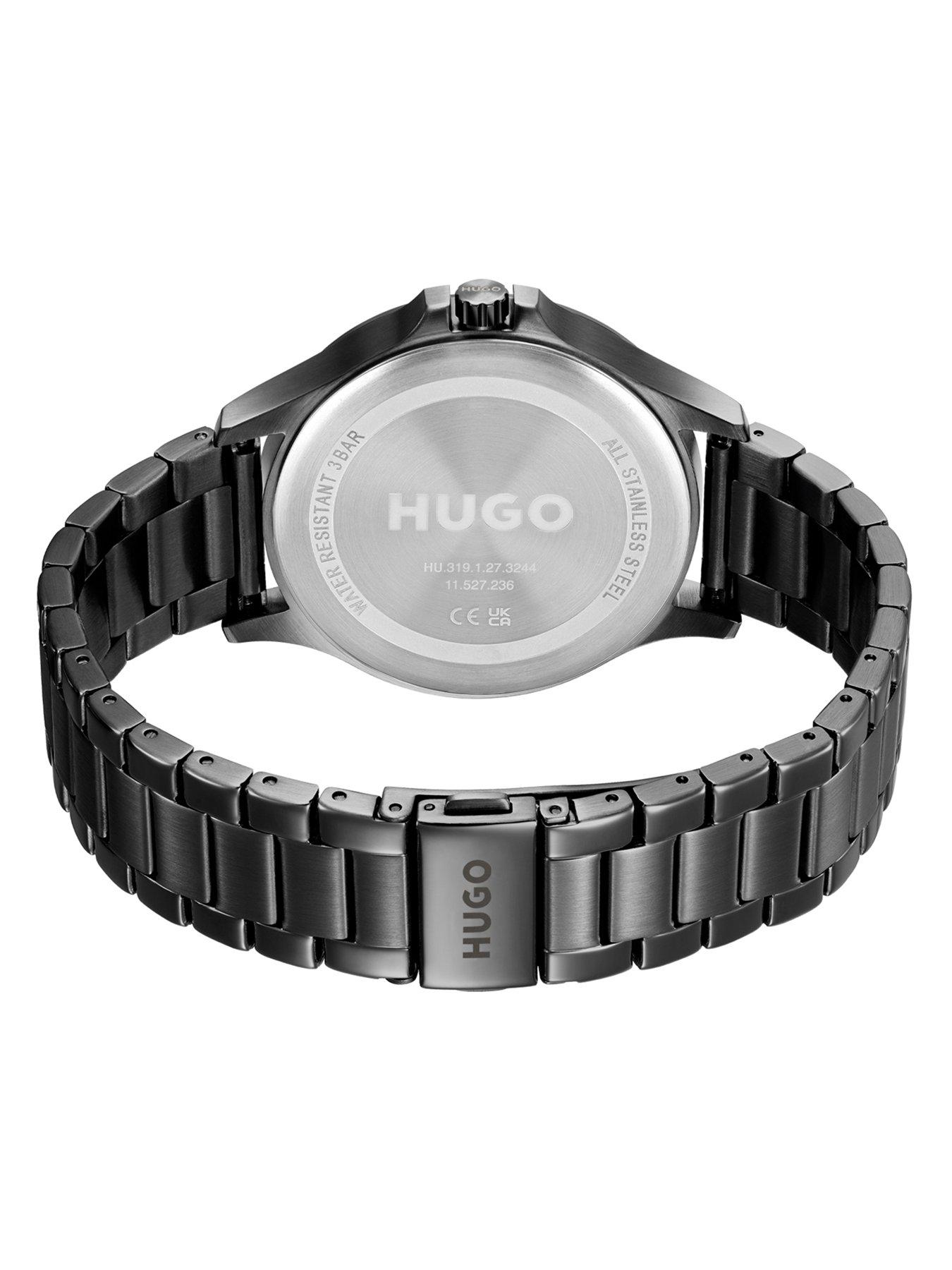 hugo-hugo-leap-black-multi-dial-black-bracelet-watchoutfit