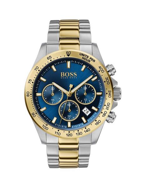 boss-hero-sport-blue-chronograph-dial-two-tone-stainless-steel-braceletnbspmens-watch