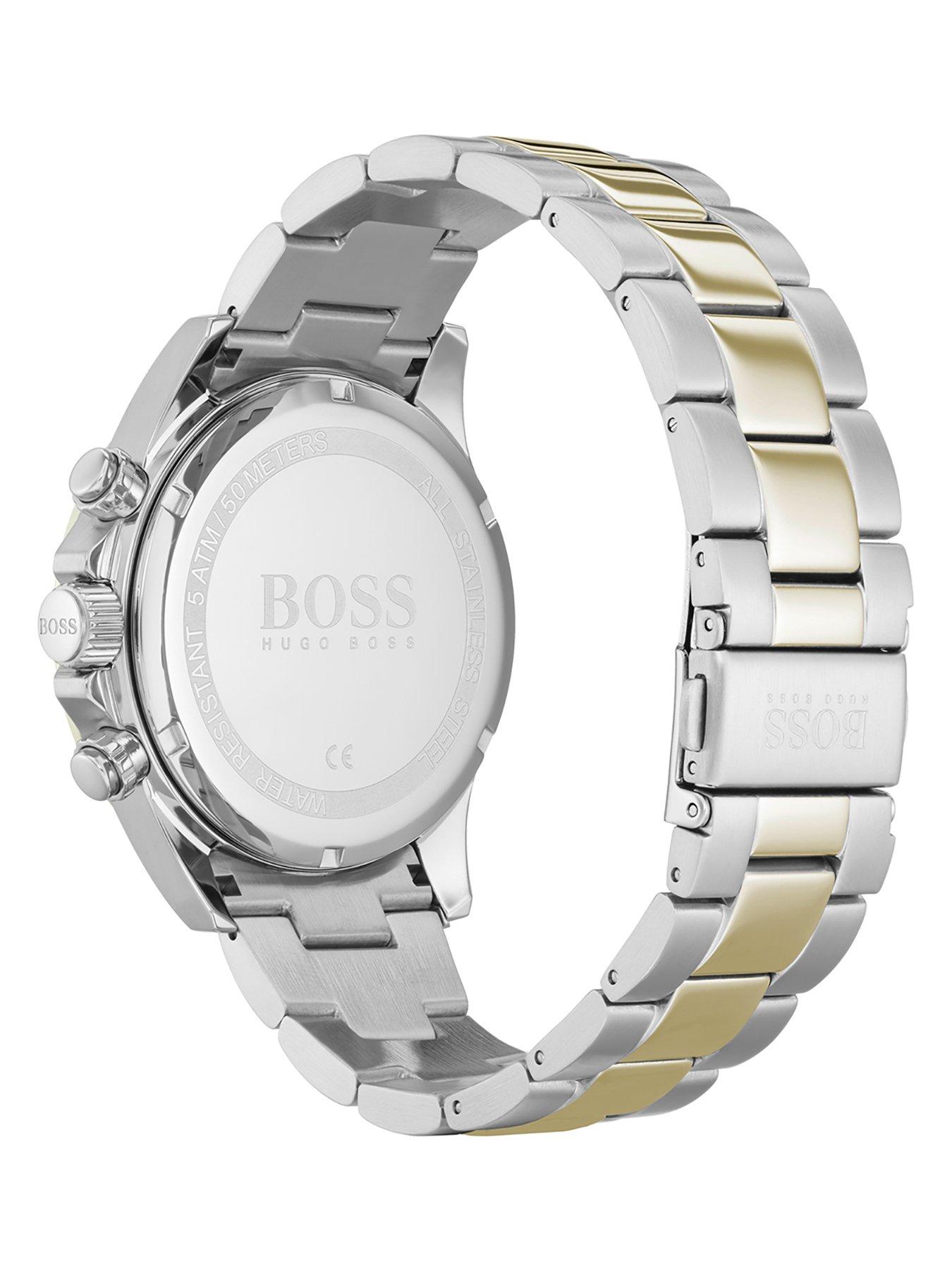boss-hero-sport-blue-chronograph-dial-two-tone-stainless-steel-braceletnbspmens-watchoutfit