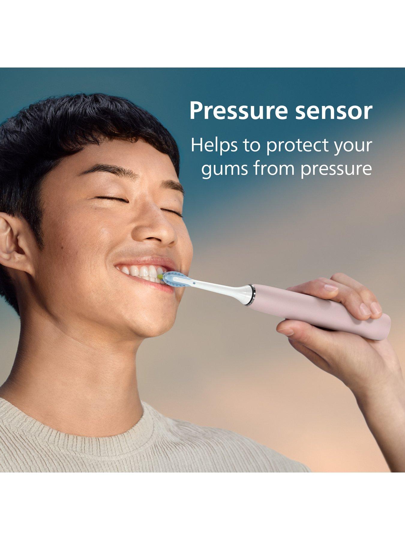 Image 3 of 6 of Philips Philips Sonicare DiamondClean 9000 Electric Toothbrush, Pink, Charging Travel Case &amp; App - HX9911/53