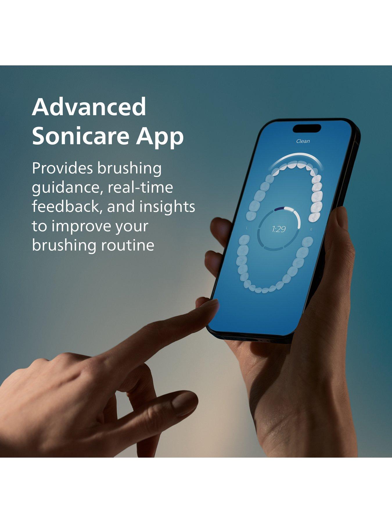 Image 4 of 6 of Philips Philips Sonicare DiamondClean 9000 Electric Toothbrush, Pink, Charging Travel Case &amp; App - HX9911/53