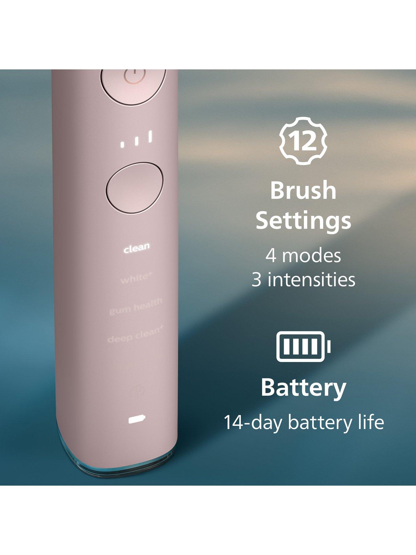 Image 6 of 6 of Philips Philips Sonicare DiamondClean 9000 Electric Toothbrush, Pink, Charging Travel Case &amp; App - HX9911/53