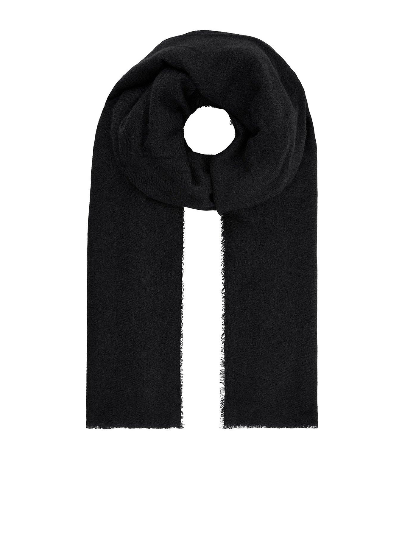 Image 1 of 2 of Accessorize Wells Antibacterial&nbsp;Blanket Scarf - Black
