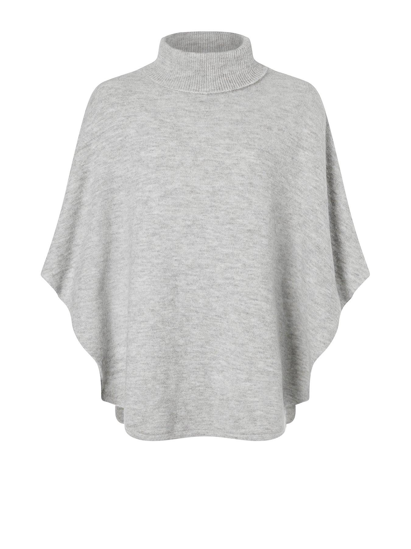 Image 1 of 1 of Accessorize Cosy Knit Pullover - Grey