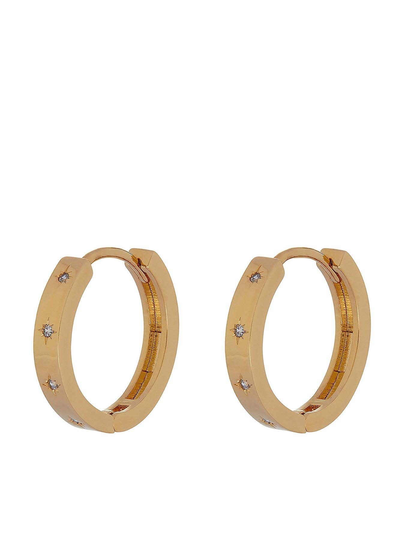 accessorize-z-sparkle-star-chunky-hoops-goldfront