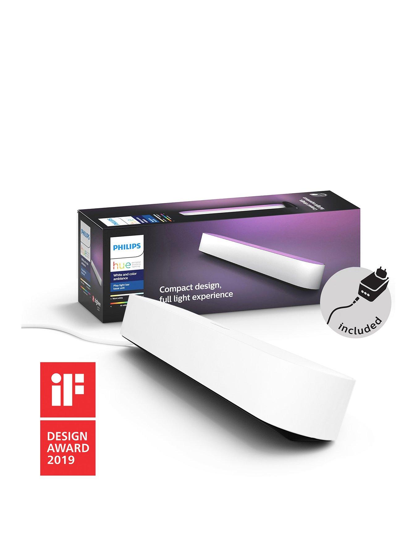 undefined Hue White and colour ambience play light bar (Single Pack) - White