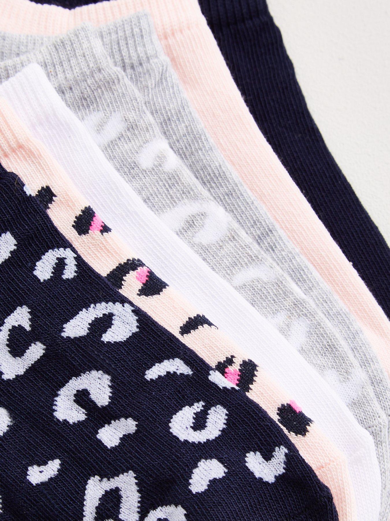 everyday-girls-7-pack-animal-liner-socks-multidetail