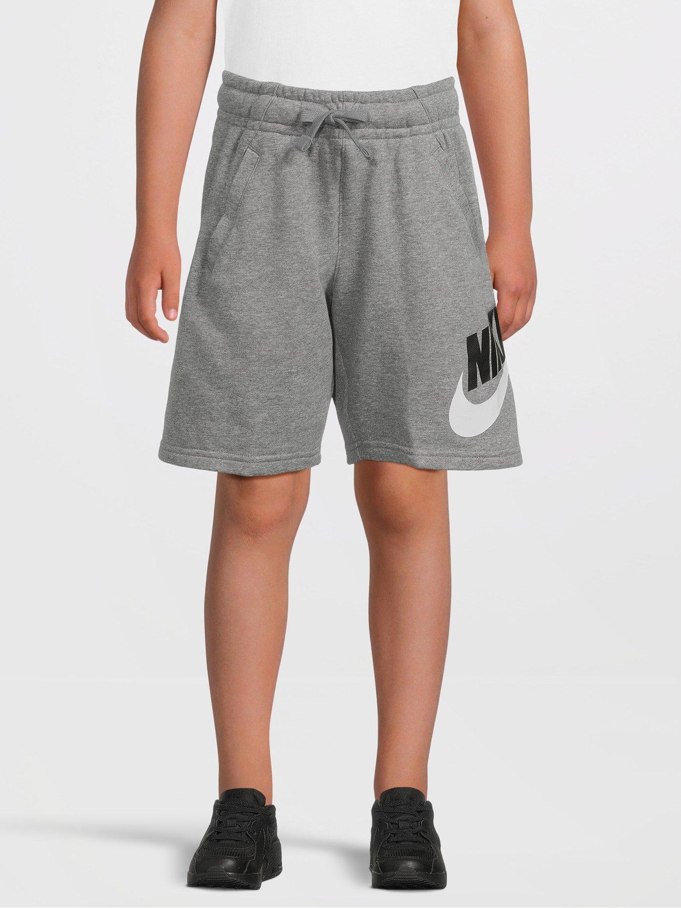 Mens nike cheap shorts grey