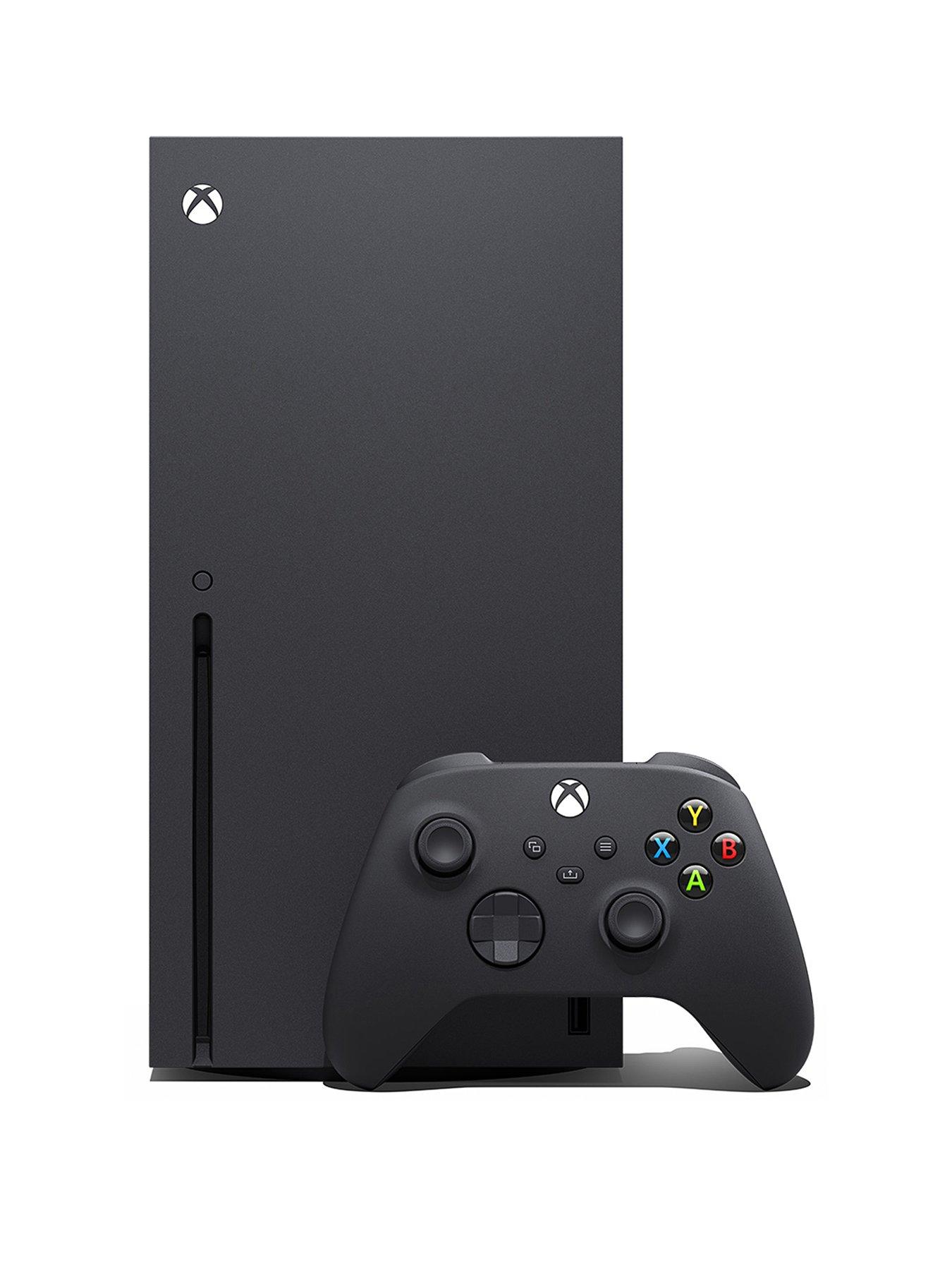 Image 1 of 8 of Xbox Series X Console &ndash; 1TB, Carbon Black with Optional extras