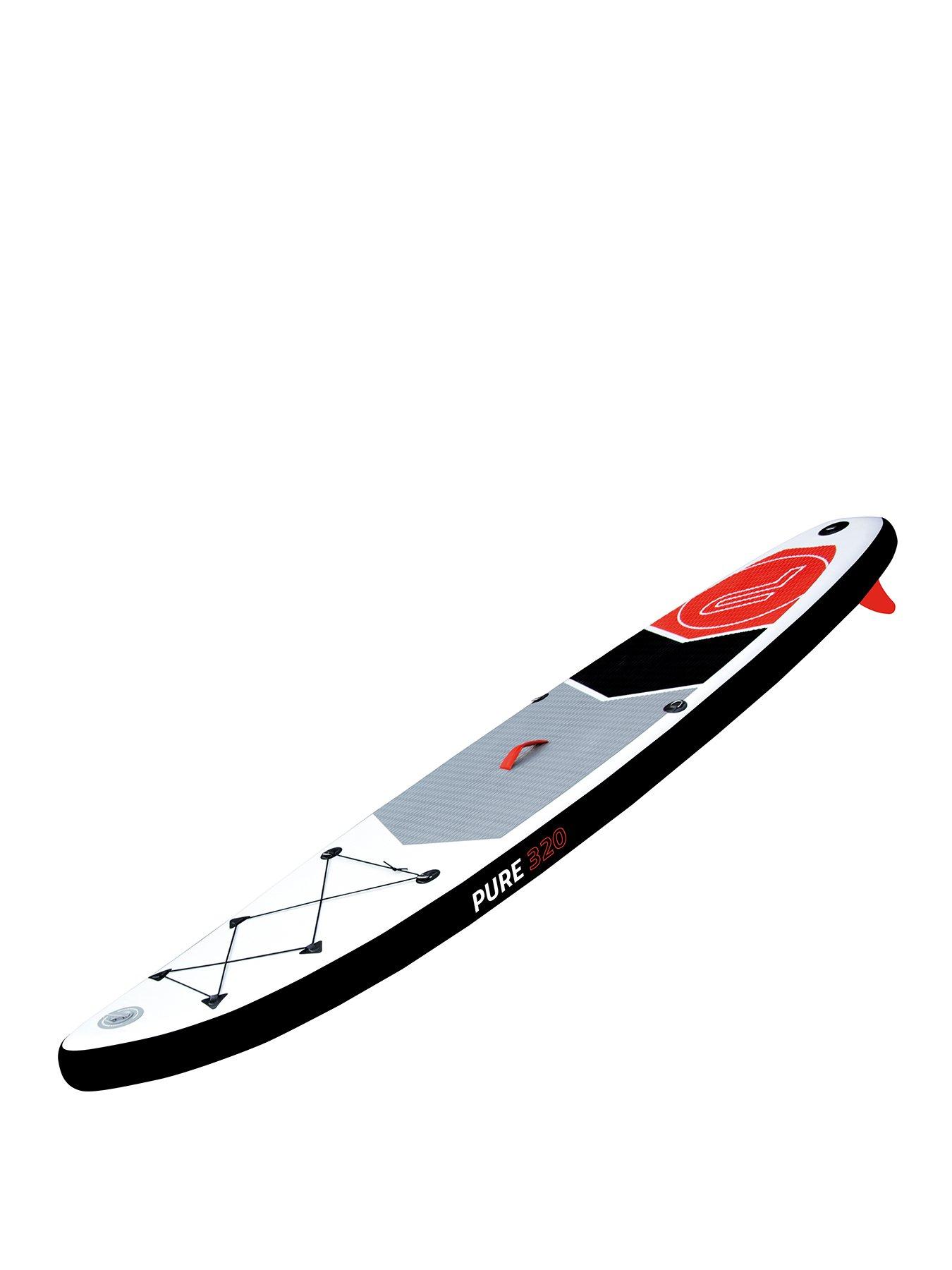 Image 2 of 7 of Pure 4 Fun PURE 320 SUP All-Round Inflatable Stand Up Paddle Board 10.5 Feet &amp;&nbsp;Pump, Patch Tool, Foot Lead, Adjustable Paddle and Waterproof 2L Bag