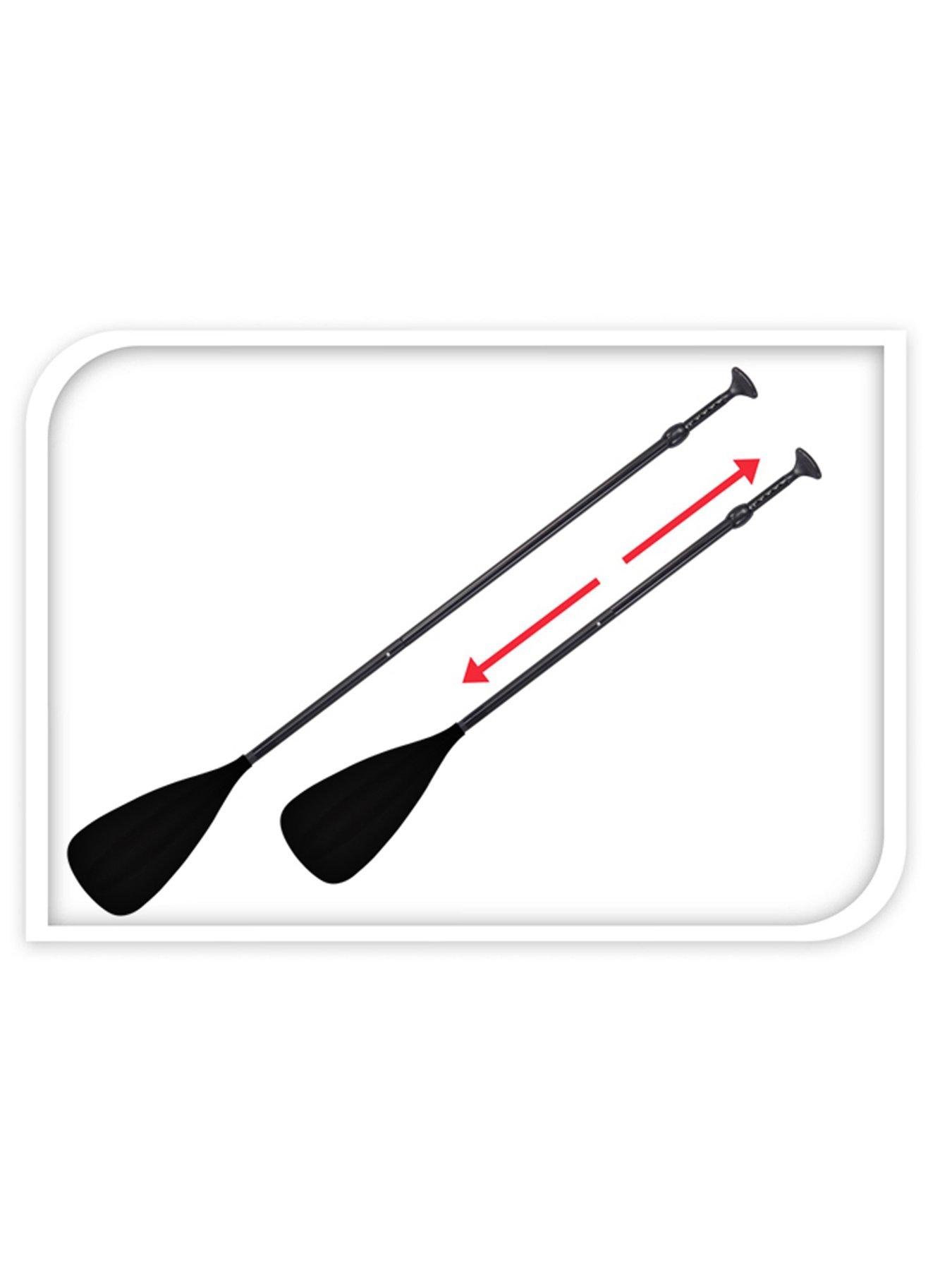 Image 4 of 7 of Pure 4 Fun PURE 320 SUP All-Round Inflatable Stand Up Paddle Board 10.5 Feet &amp;&nbsp;Pump, Patch Tool, Foot Lead, Adjustable Paddle and Waterproof 2L Bag