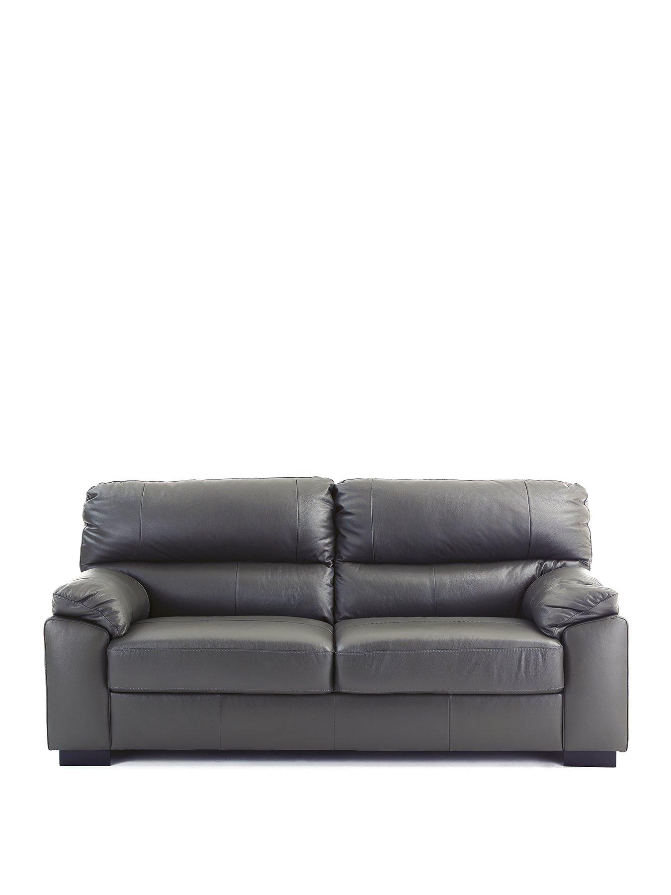 very-home-ambrose-leather-3-seater-sofanbsp--fscreg-certifiedstillFront