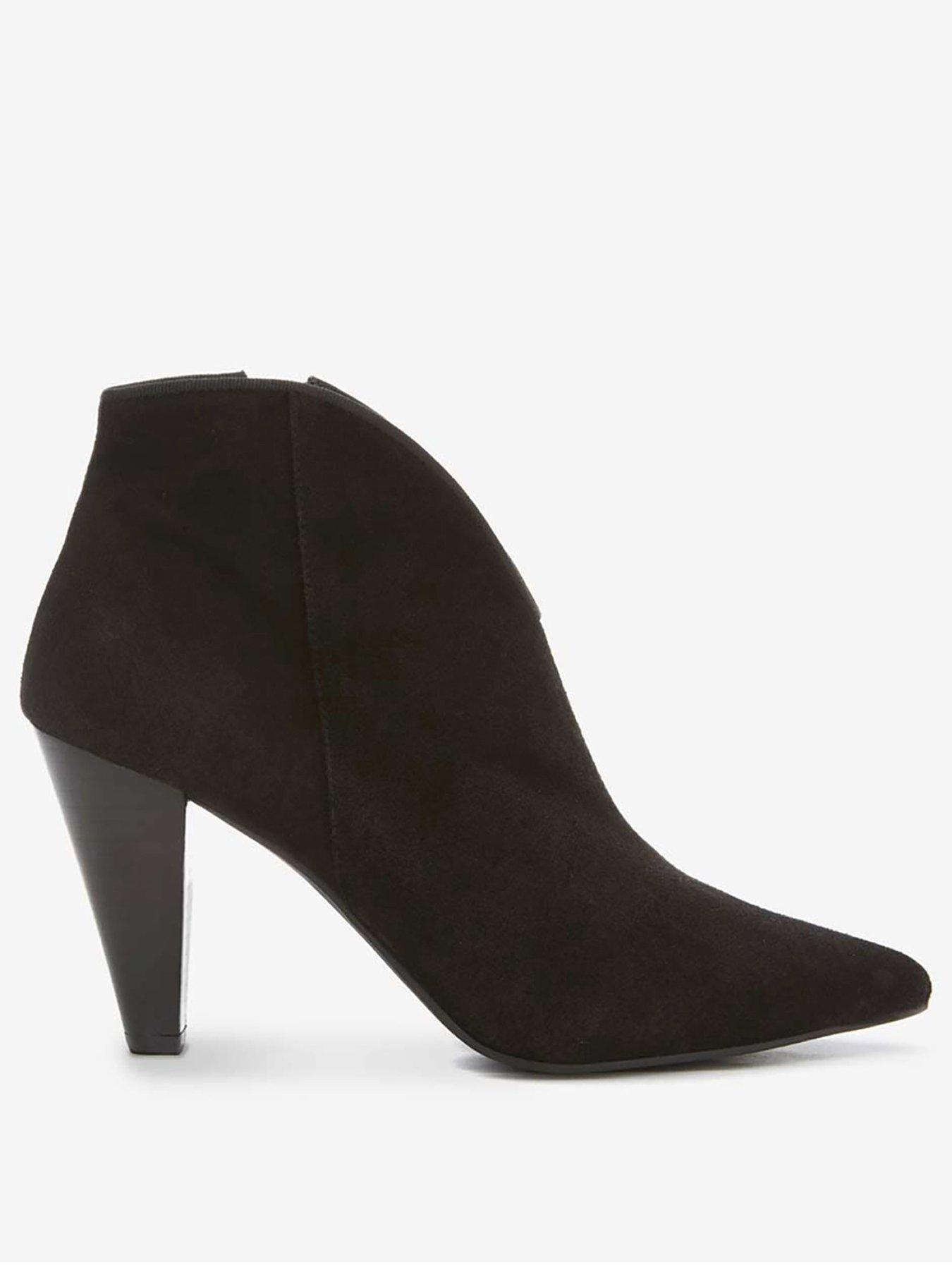 Mint velvet black ankle boots hotsell