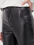 missguided-faux-leather-biker-detail-trouser-blackoutfit