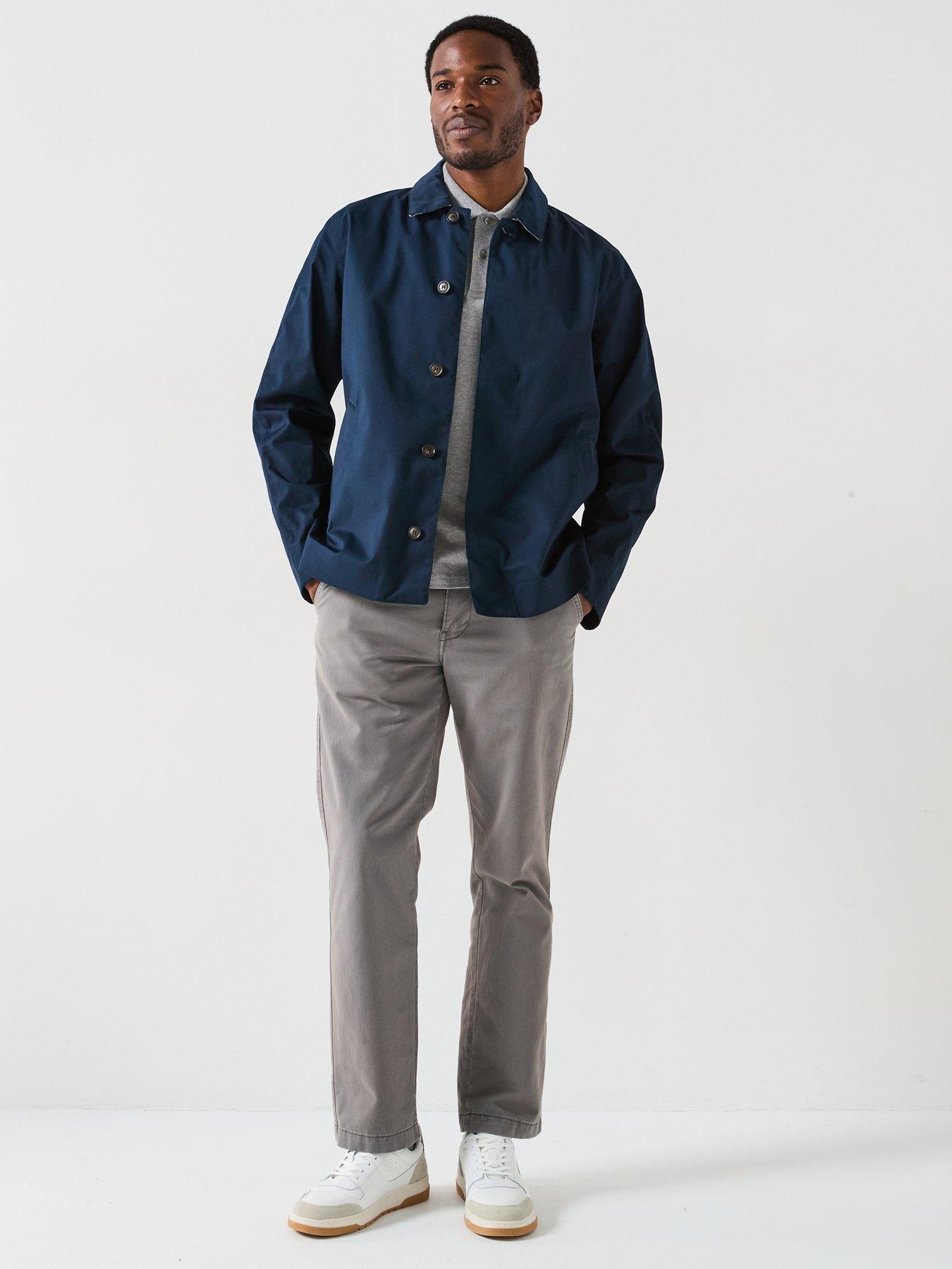 Image 3 of 6 of Barbour Sports Tailored Fit Polo Shirt - Grey