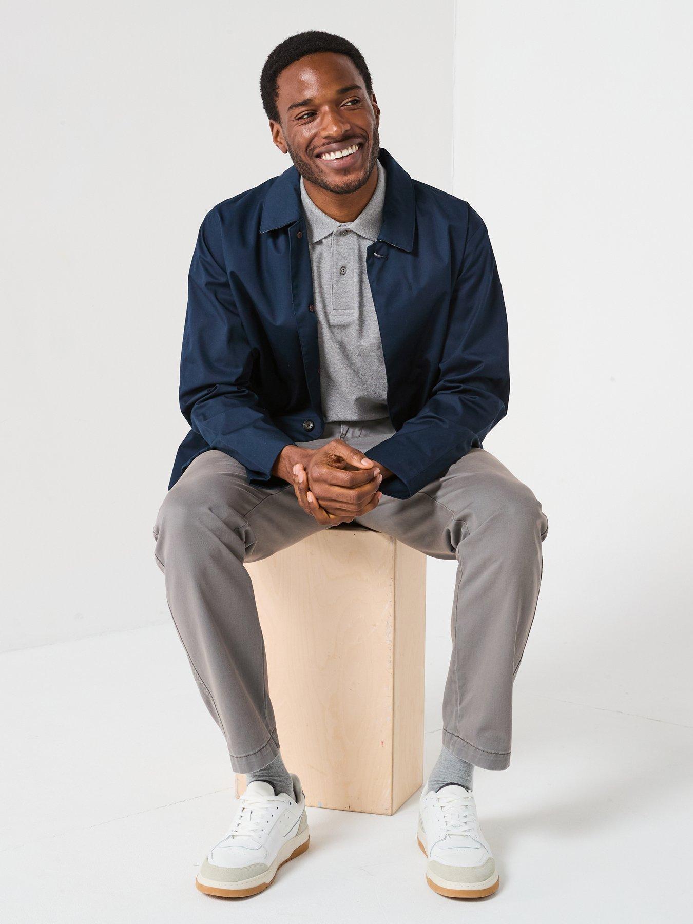 Image 6 of 6 of Barbour Sports Tailored Fit Polo Shirt - Grey