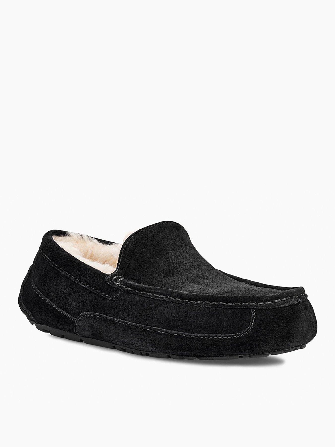 Men s Ascot Slipper Black