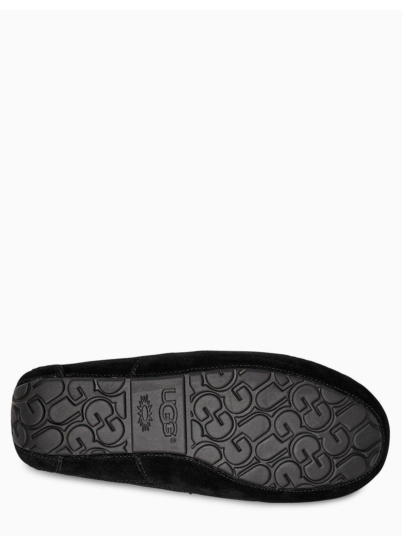 ugg-mens-ascot-slipper-blackdetail