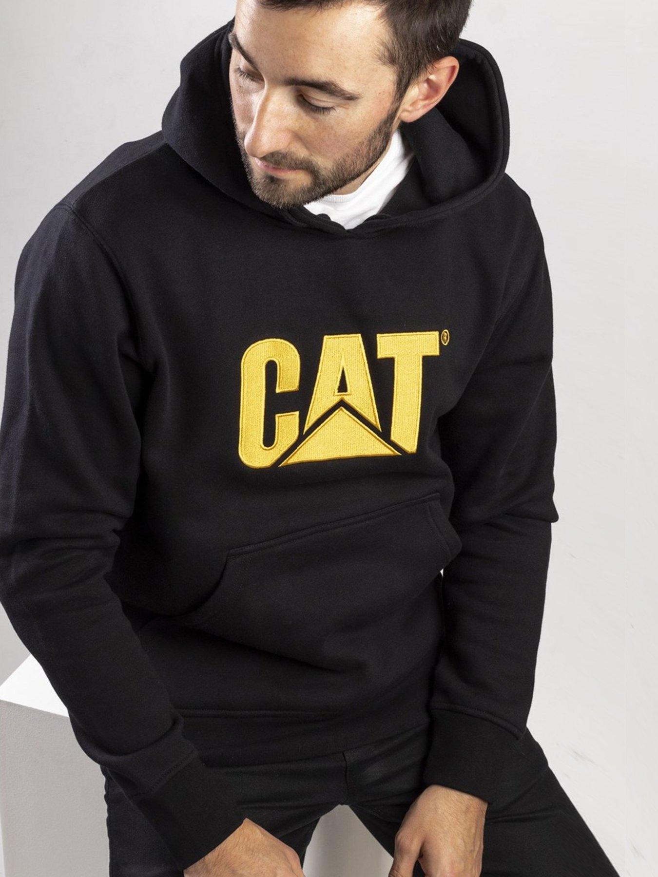 Caterpillar CAT Workwear Trademark Pullover Hoodie - Black | Very Ireland