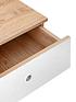 very-home-siena-2-piecenbsppackage-2-door-4-drawer-wardrobenbsp-3-drawer-bedside-chest--nbspoakwhitedetail