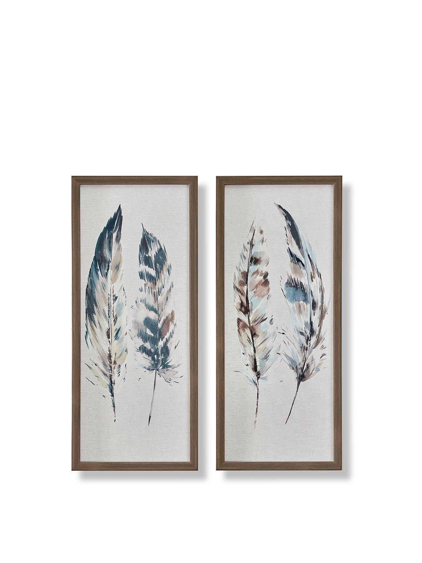 art-for-the-home-set-of-2-painterly-feathers-framed-canvasfront