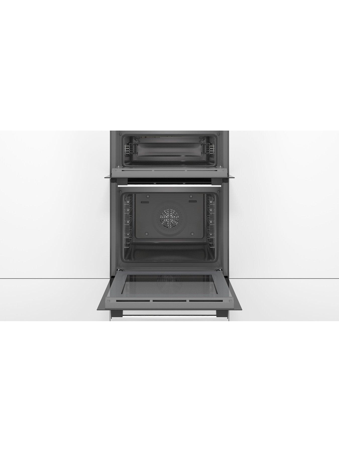 Image 4 of 6 of Bosch Series 2 MHA133BR0B Built-In Double Oven - Stainless Steel and Black