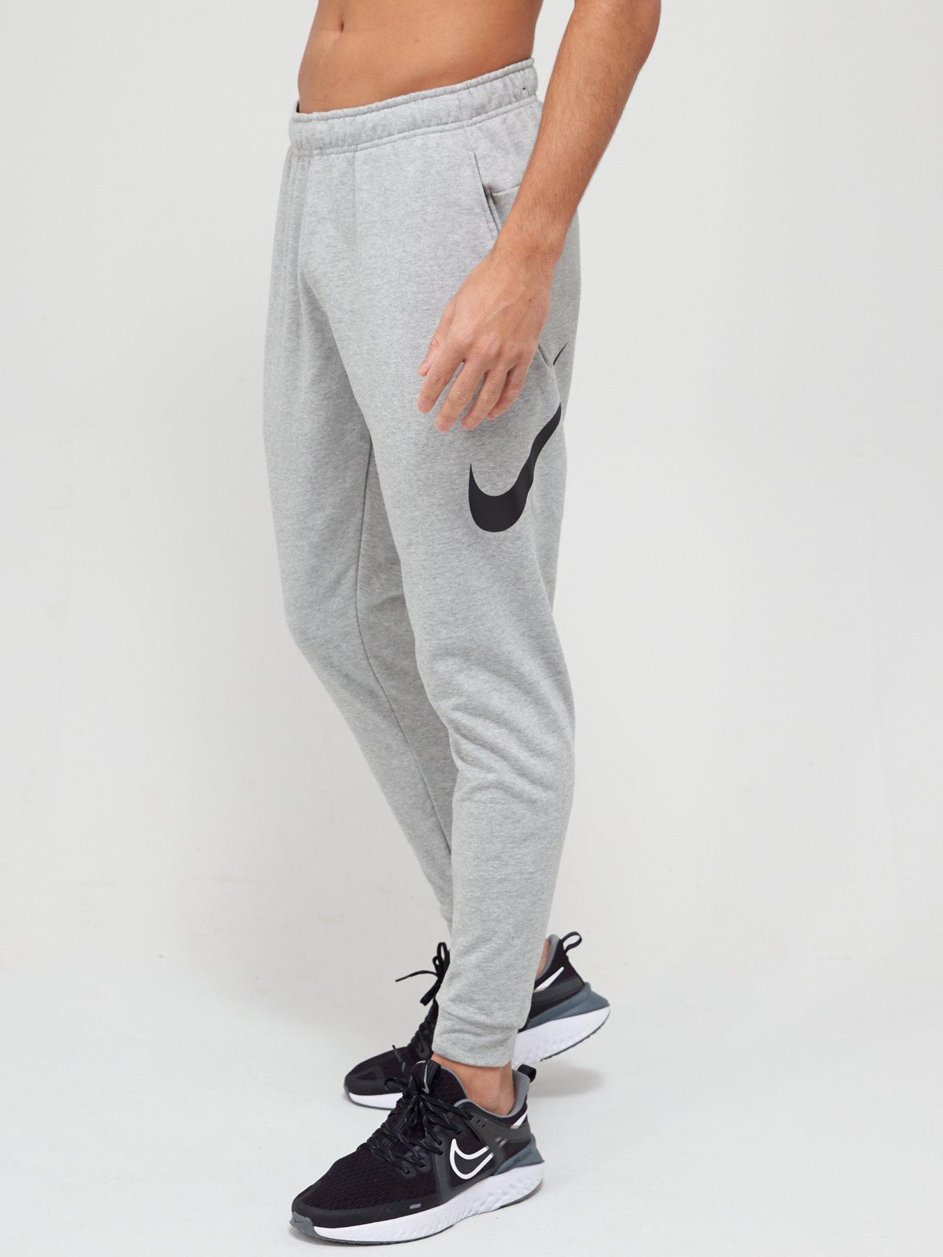 Tapered fleece pants sale