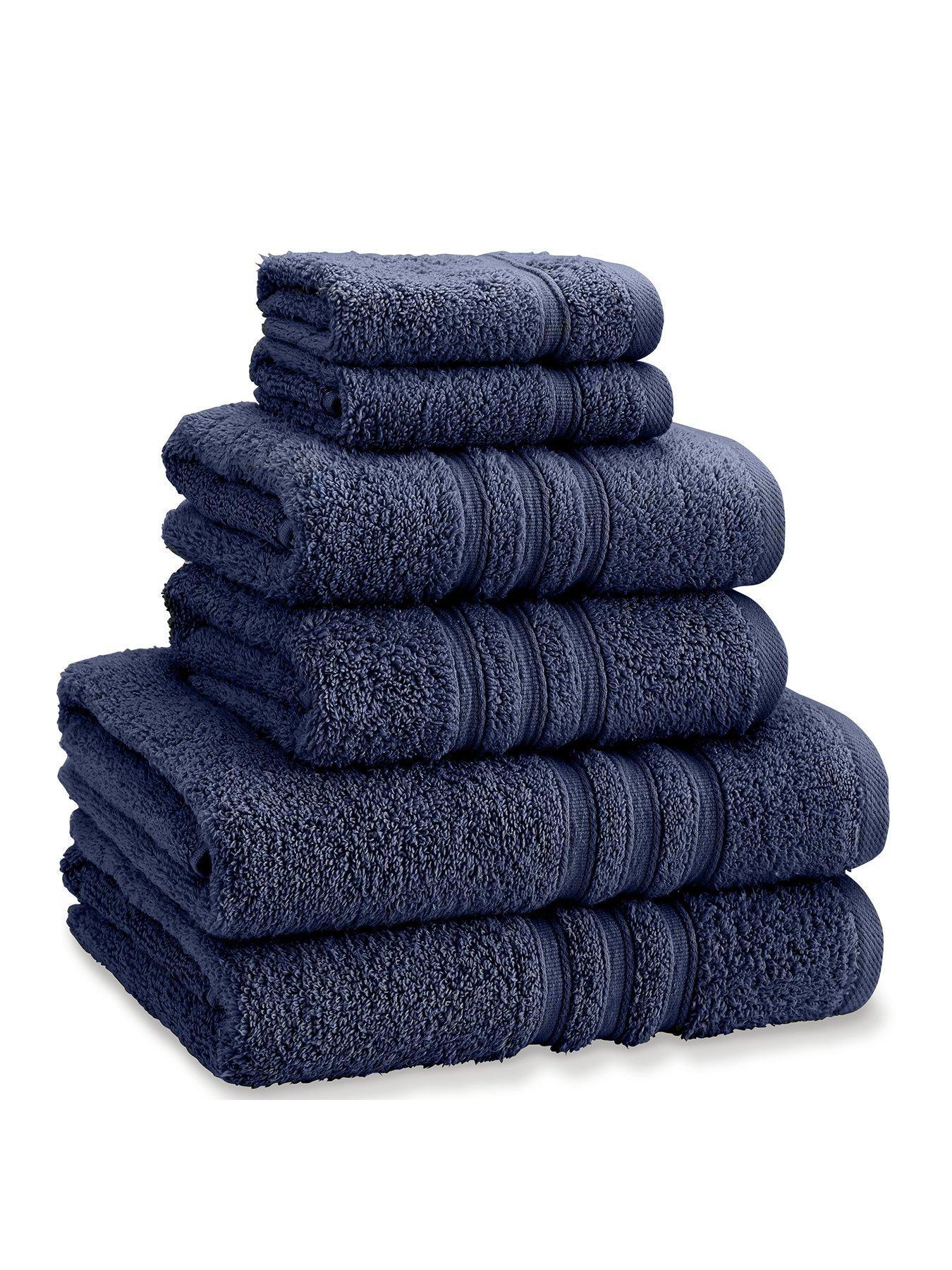 catherine-lansfield-zero-twist-6-piece-towel-bale-navy