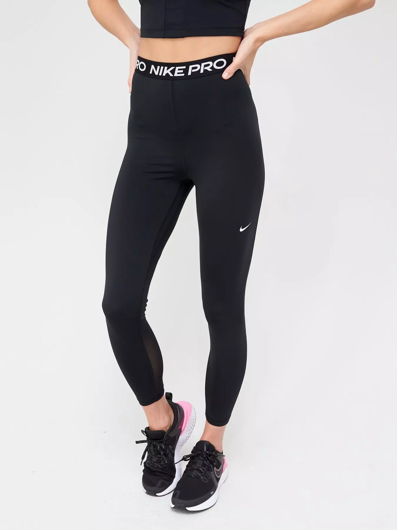 Womens Black Nike Tights & Leggings