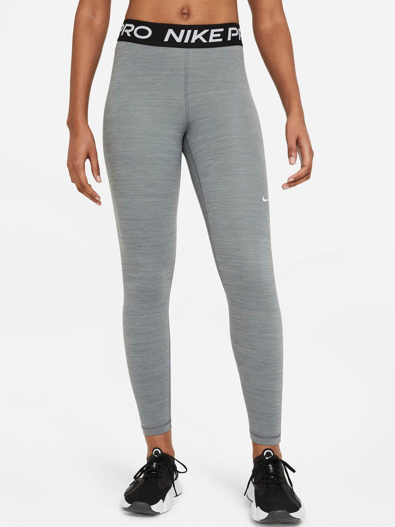 Nike Pro 365 Mid Rise Leggings - Navy