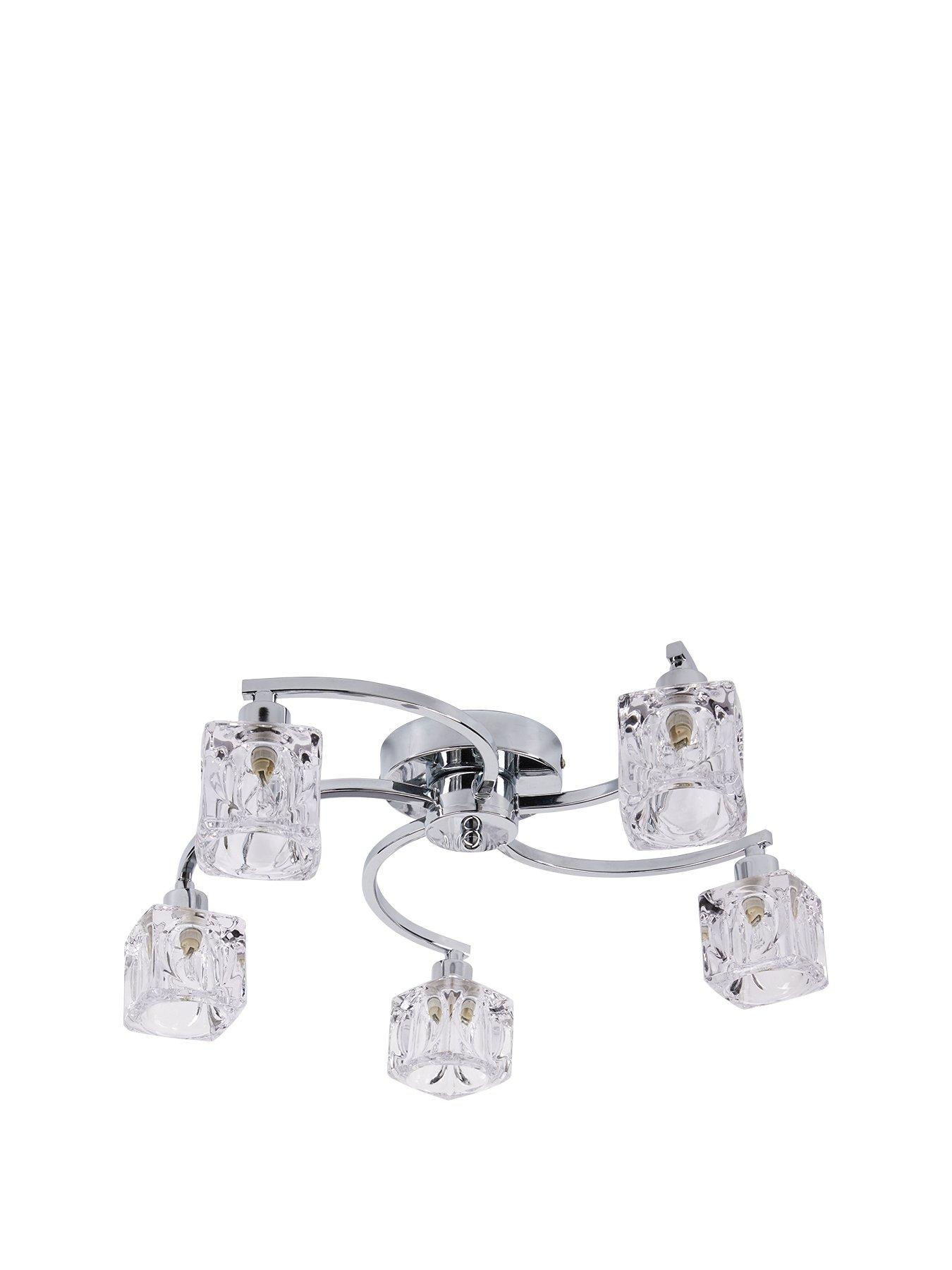 Image of  5 Light Ice Cube Ceiling Light Fitting