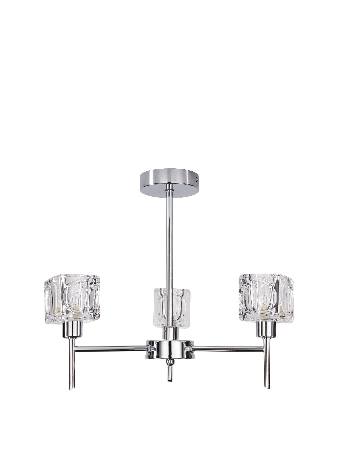 Image of  Ice Cube 3 Light Ceiling Fitting
