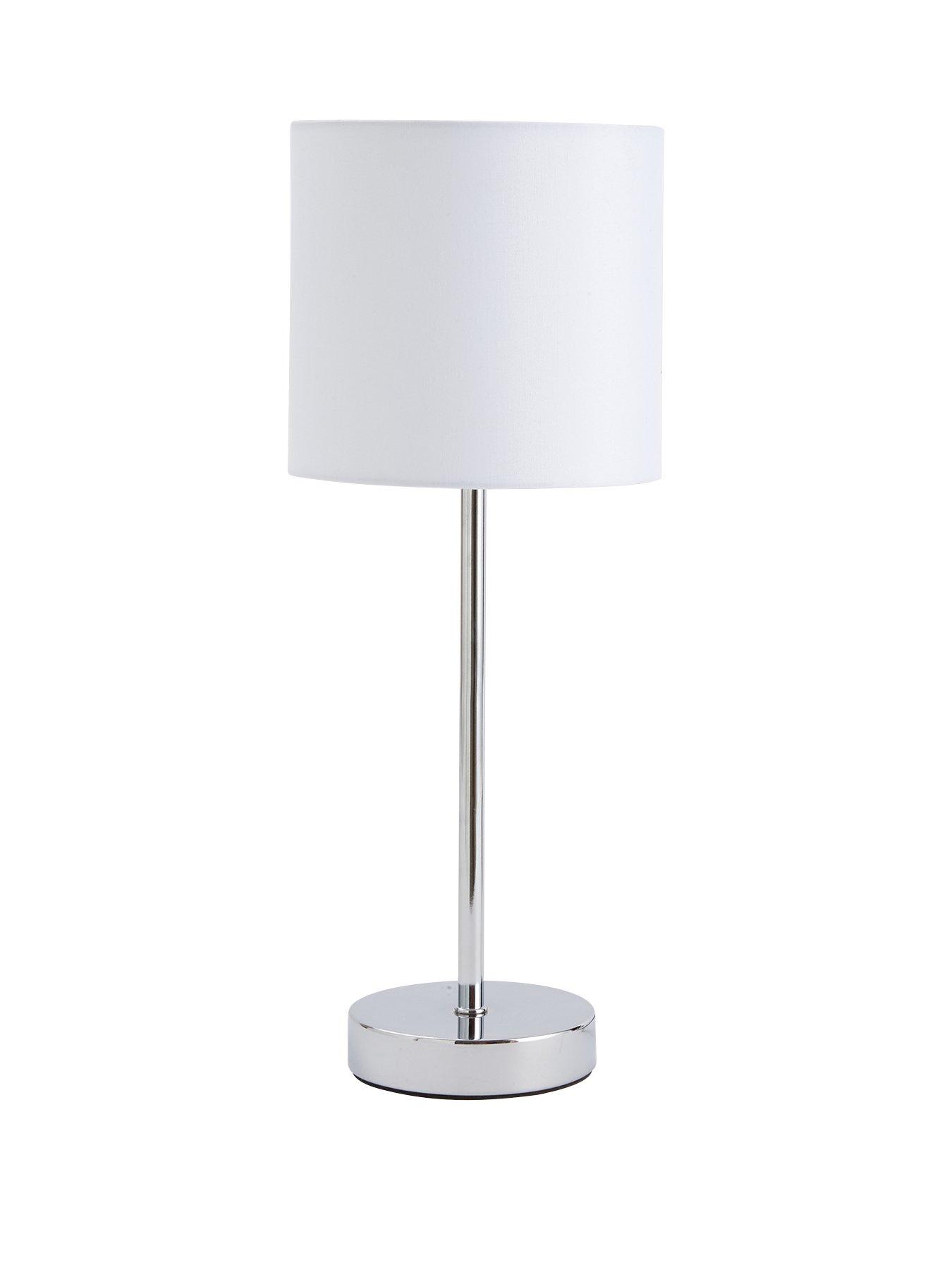 Image 1 of 4 of The Very Collection Langley Table Lamp - White