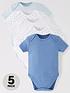 mini-v-by-very-baby-boys-5-pack-short-sleeve-essentialnbspbodysuits-blue-mixfront