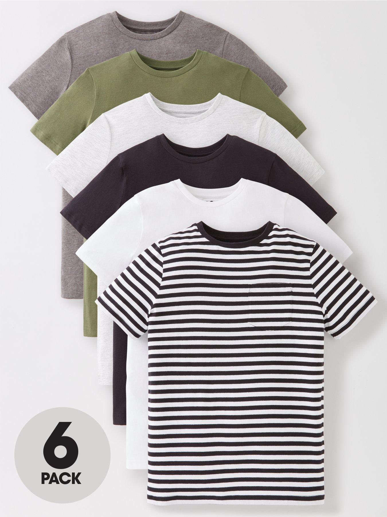everyday-boys-6-pack-short-sleeve-pocket-t-shirts-multifront