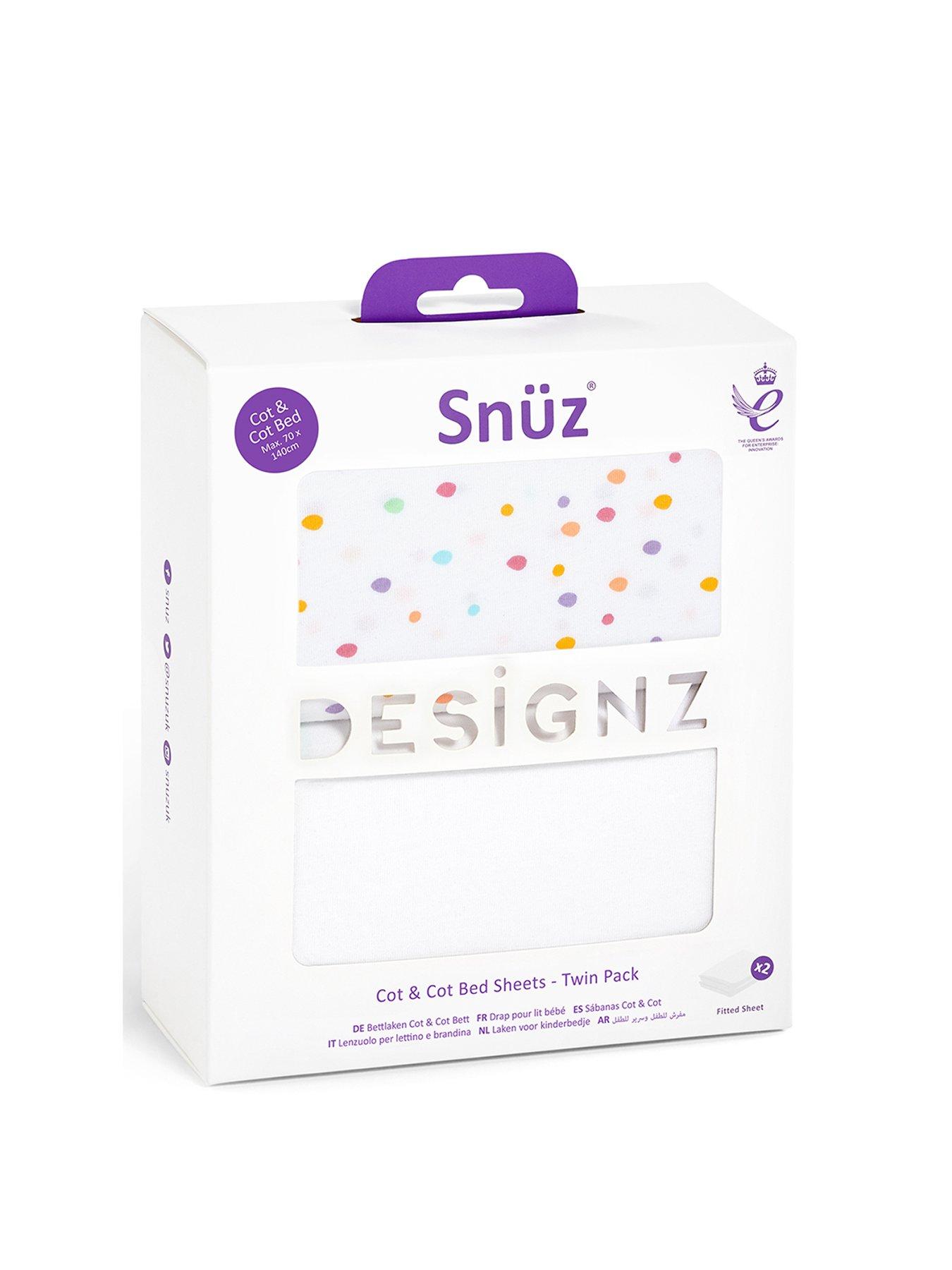 Snuz SnuzPod4 Fitted Sheets - 2 Pack