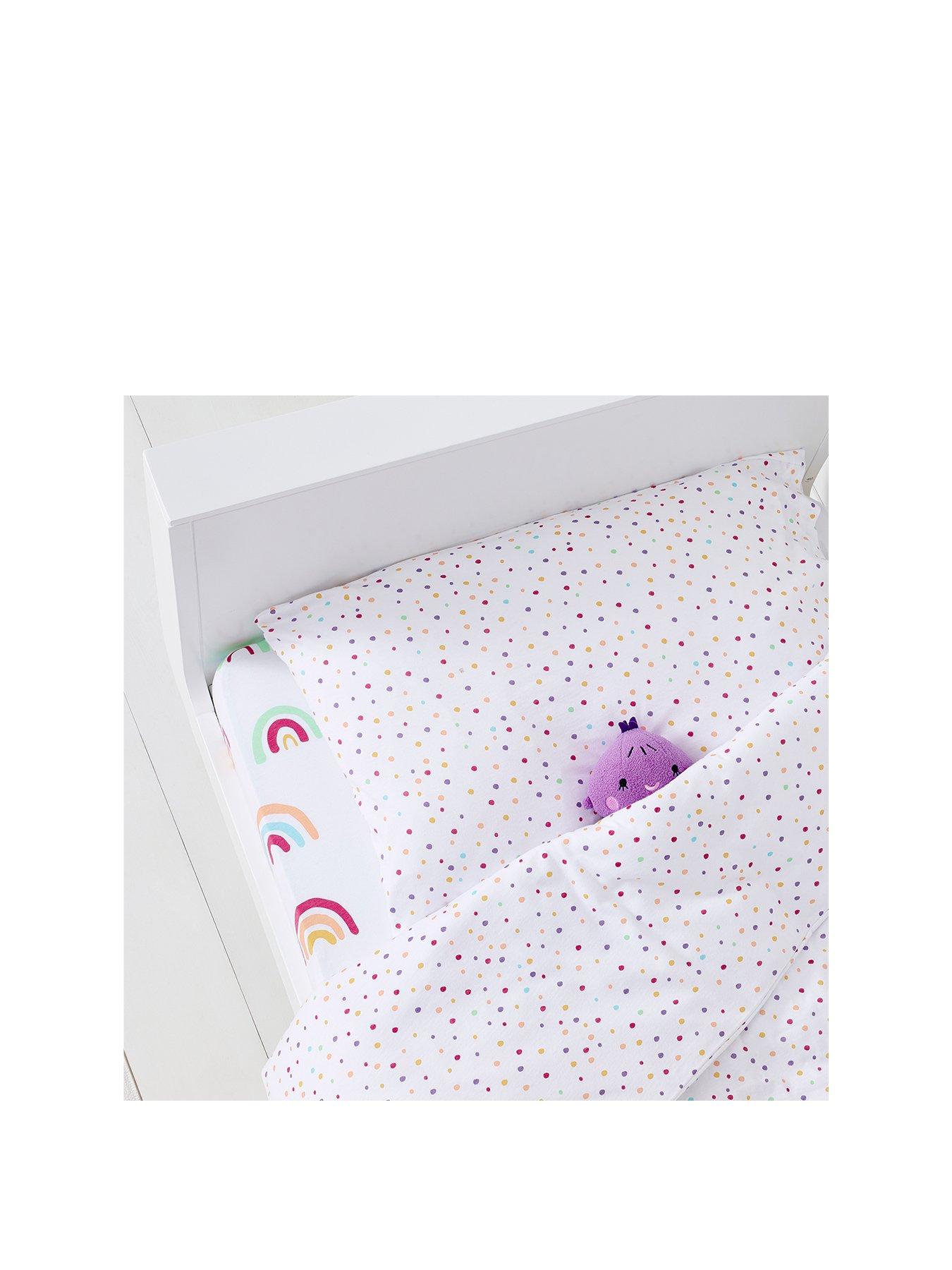 Snuz SnuzPod4 Fitted Sheets - 2 Pack Multi Rainbow