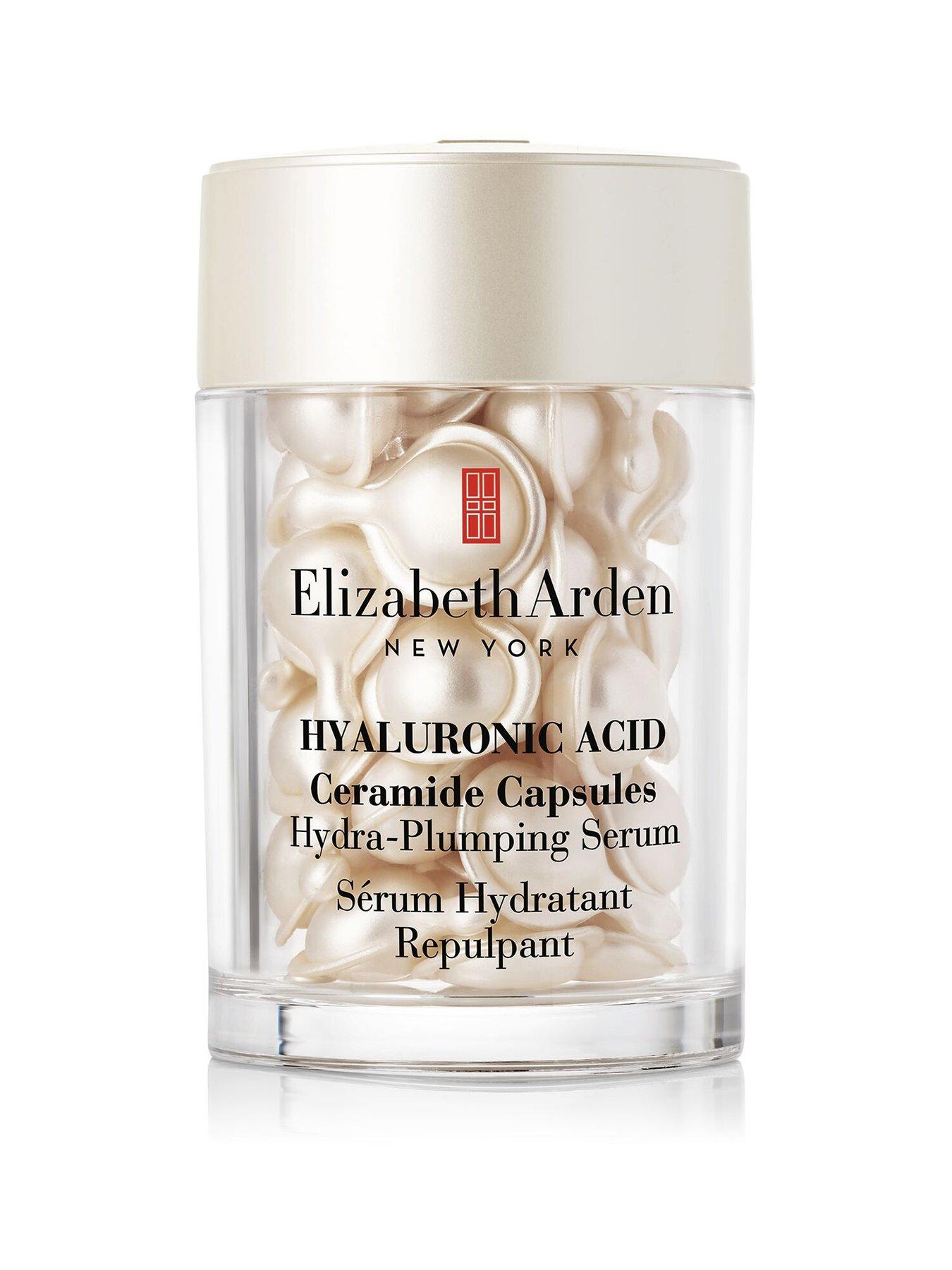 Image 1 of 6 of Elizabeth Arden Hyaluronic Acid Ceramide Capsules Hydra-Plumping Serum 30 Capsules