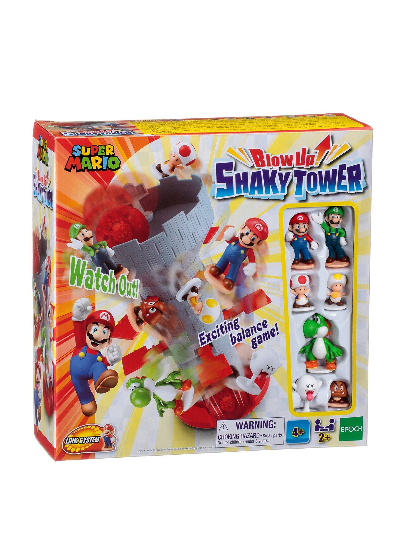 Image 2 of 8 of Super Mario Super Mario Shaky Tower Balancing Action Figure Game