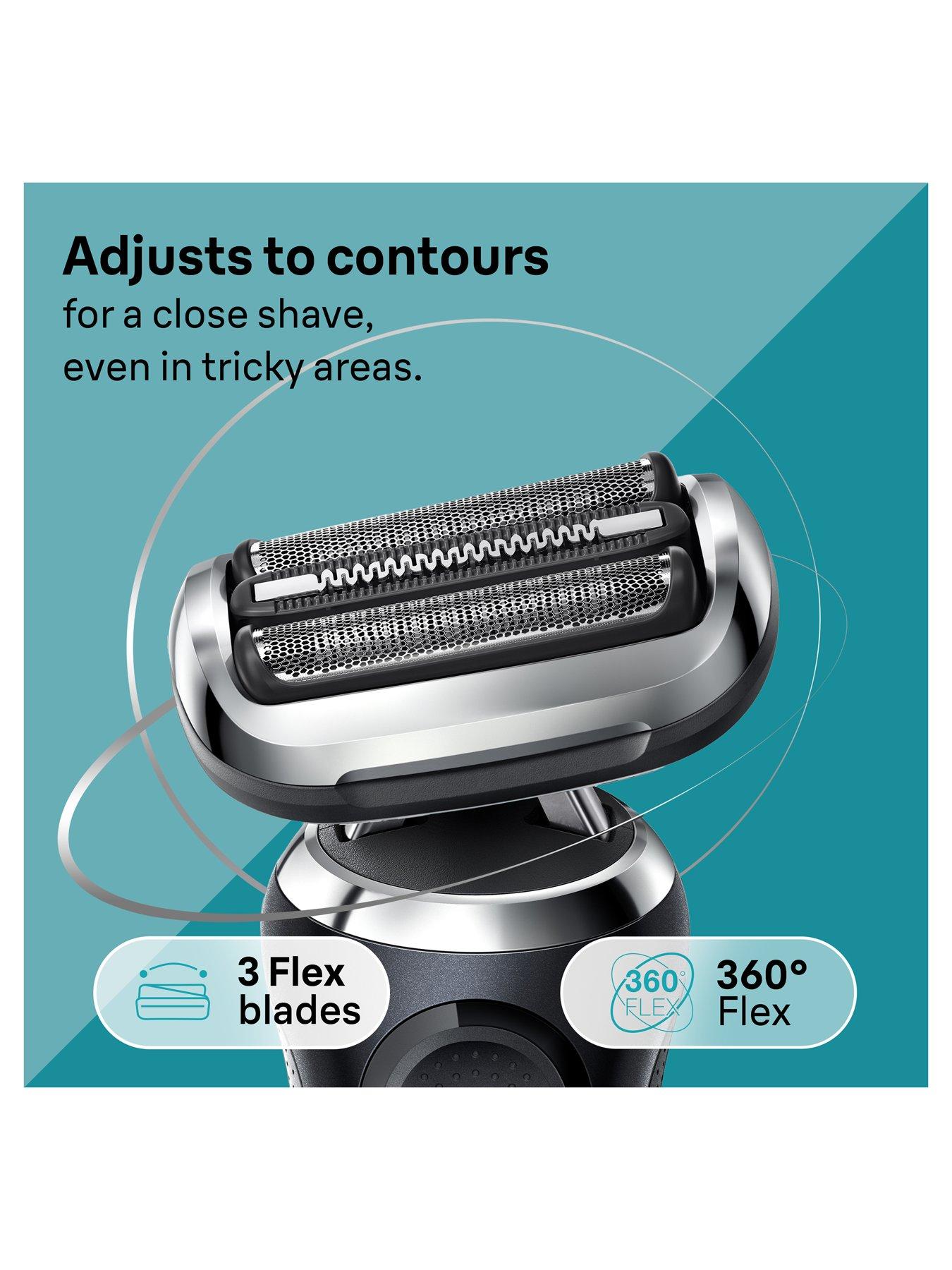 Image 3 of 8 of Braun Series 7 70-N1200s Electric Shaver for Men with Precision Trimmer