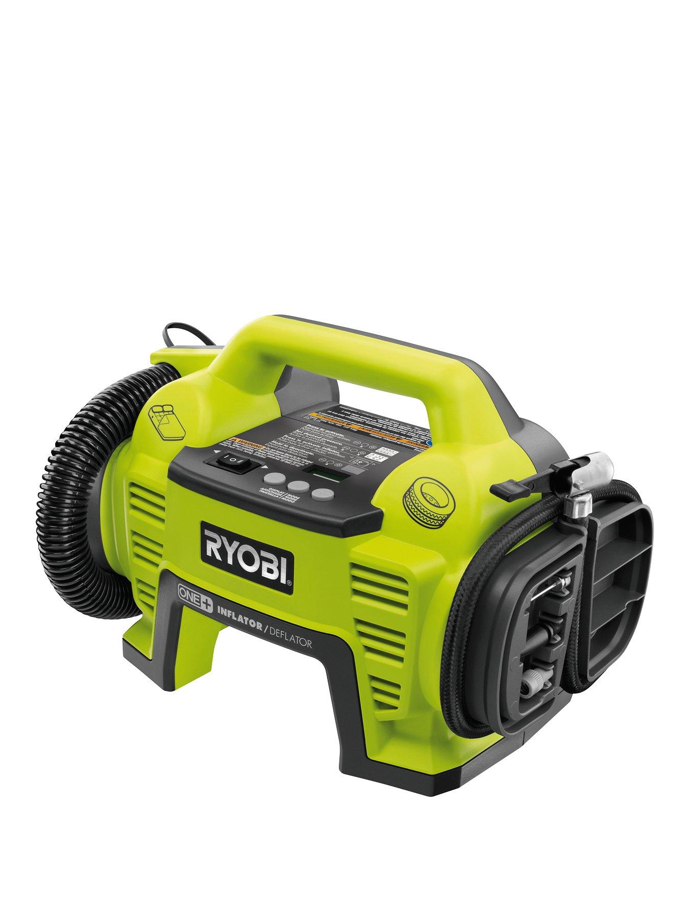 Ryobi one+ 18v cordless air inflator sale