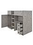 jackson-high-sleeper-with-storage-andnbspmattress-options-buy-and-save--nbspweathered-greyback