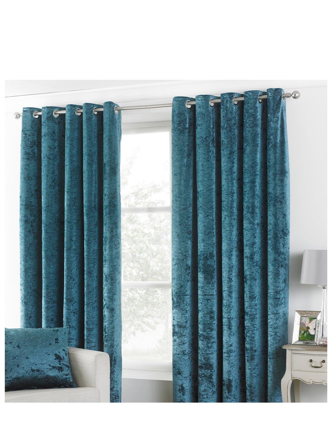Riva Home Verona Eyelet Curtains 46x54