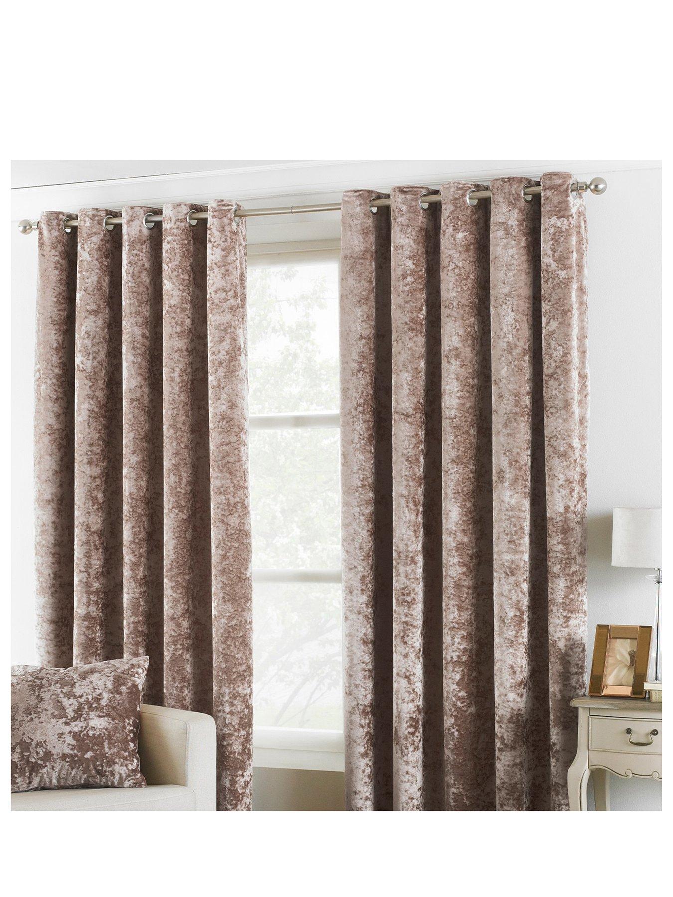 Riva Home Verona Eyelet Curtains 46x54