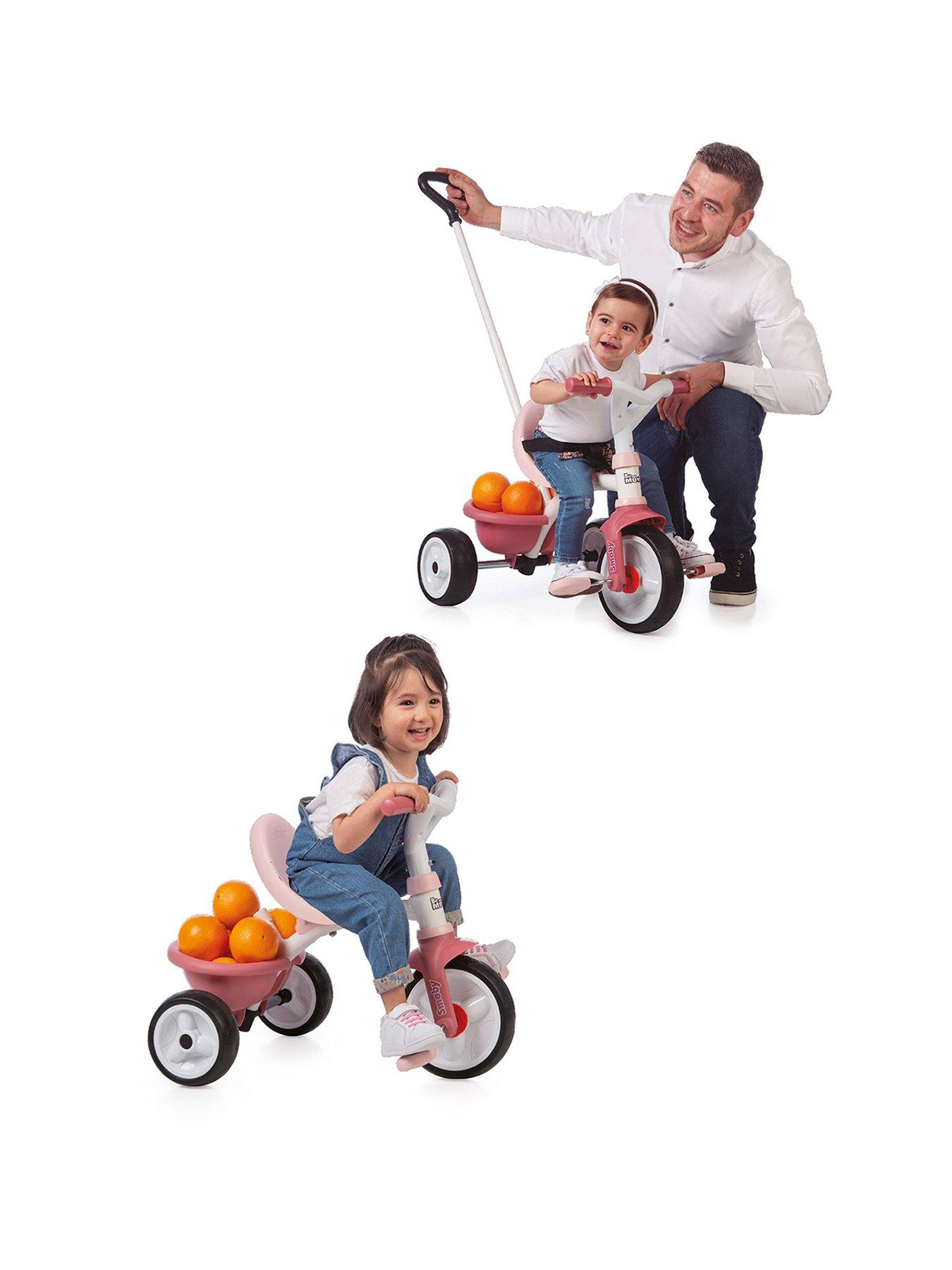 Tricycle évolutif Smoby en métal Rose - Tricycles - Achat & prix